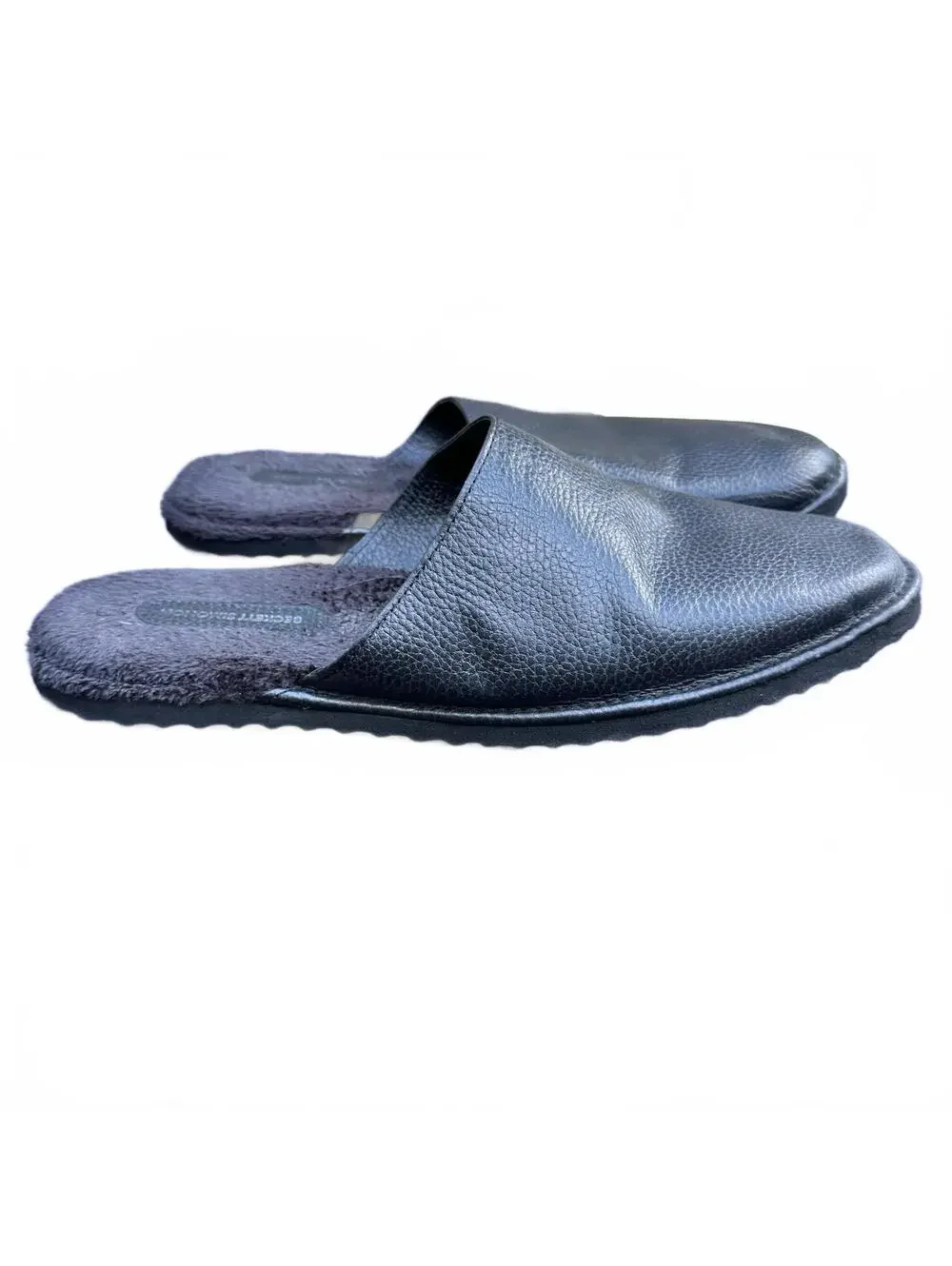 Beckett Simonon Jones Slippers - Men's Nubuck Leather Size 12